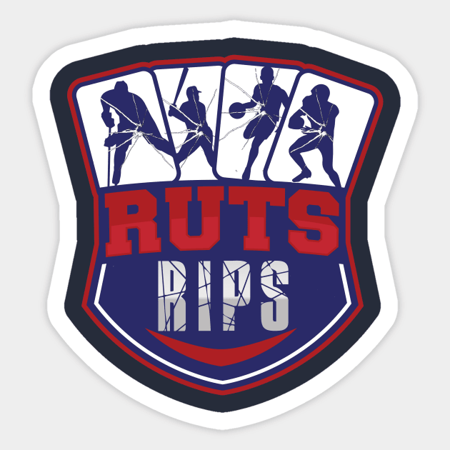 RutsRips Sticker by RUTSSports